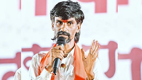 police charged manoj jarange patil in beed