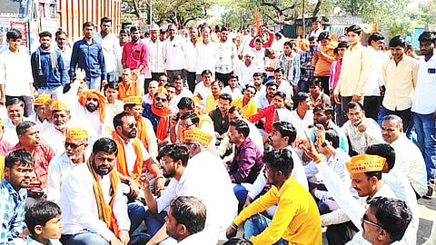 maratha samaj rasta roko andolan in parbhani