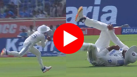 shreyas iyer catch video