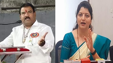 NCP Rupali Chakankar slams MLA Sanjay Gaikwad