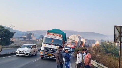 old pune mumbai highway Traffic
