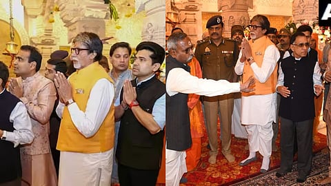 Amitabh Bachchan Visits Ayodhya Ram Temple