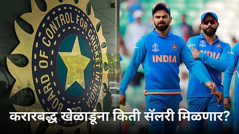 bcci announced central contract list know the grade wise salary of cricketers will get in this contract