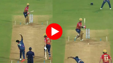 lucknow super giants speedstar mayank yadav boweld 155.8 kmph fastest ball in ipl 2024 watch video
