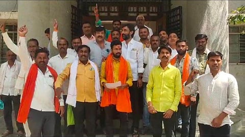nanded news sakal maratha samaj demands to cancel sit enquiry of manoj jarange patil sml80