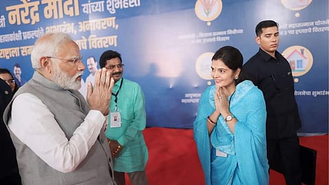 Mohini Naik Meet PM Narendra Modi