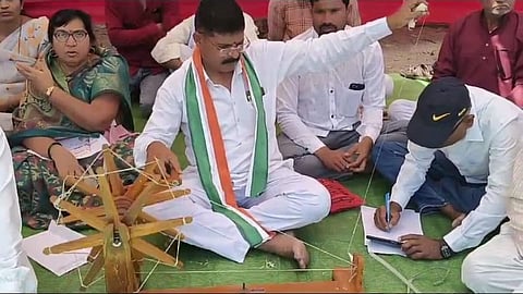 congress andolan for regular electric supply to farms