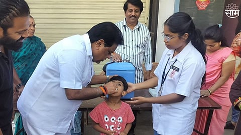 Polio Vaccine Dose: More than 95 Lakh Children Taken Polio Dose, Says Health Department | Saam Tv Marathi News