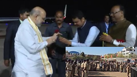 Amit Shah Maharashtra Visit