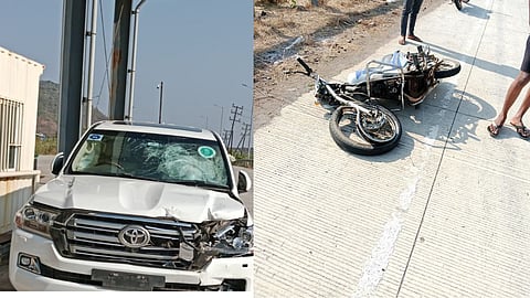 Alibag MLA Accident