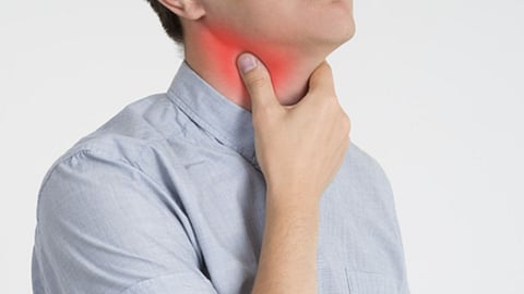 Leech Stuck in Throat