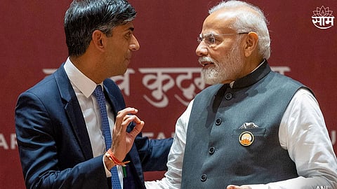 Pm Modi And Rishi Sunak