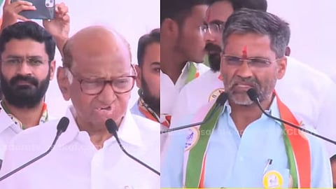 Nilesh Lanke: एकदा संधी द्या, शेतकरी प्रश्नांवर संसद बंद पाडणार.. निलेश लंकेची साद; शरद पवारांचा विखे पिता- पुत्रांवर हल्लाबोल