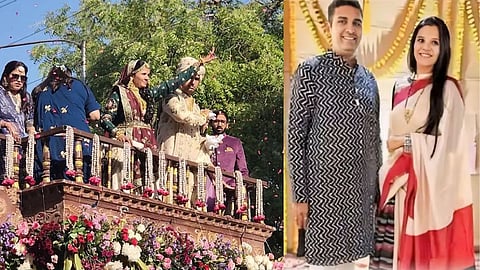 Bhavesh Bhandari And Wife