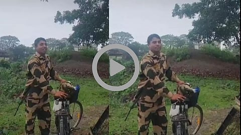 BSF Jawan Singing Viral Video