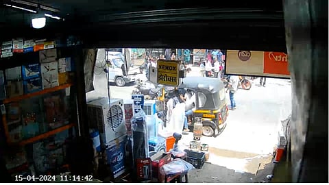 Palghar ST Bus And Bike Accident