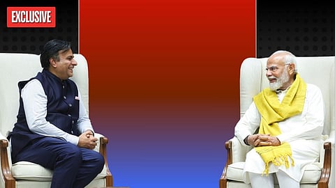 अभिजित पवार यांनी पंतप्रधान नरेंद्र मोदी यांची घेतली भेट, देश आणि राज्यातील विविध मुद्द्यांवर झाली चर्चा