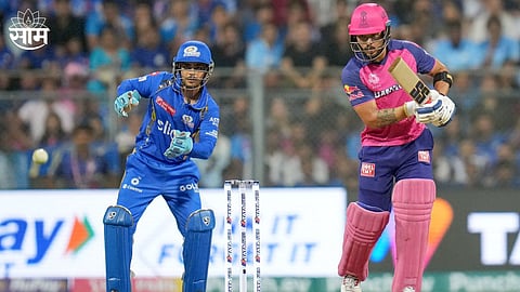 MI vs RR IPL 2024 Mumbai Indians vs Rajasthan royals match result riyan parag half century amd2000
