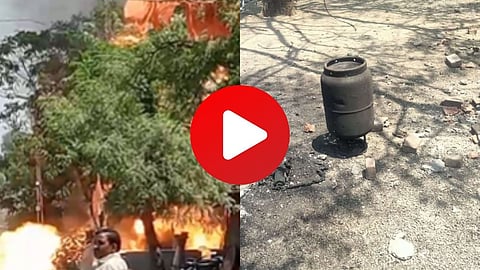 Gas Cylinder Blast Video