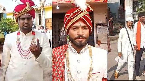 Maharashtra Election 2024 Voting Day 2: आधी लगीन लोकशाहीचं! लग्न सोडून नवरदेवांनी बजावला मतदानाचा हक्क