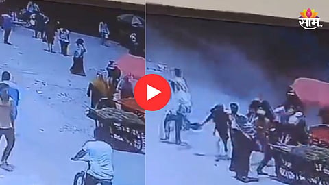 Mumbra Accident Video: मुंब्रा बायपासवर भयंकर अपघात! ट्रकचा टायर फुटून टेम्पोला धडक, एकाचा जागीच मृत्यू; थरकाप उडवणारा VIDEO