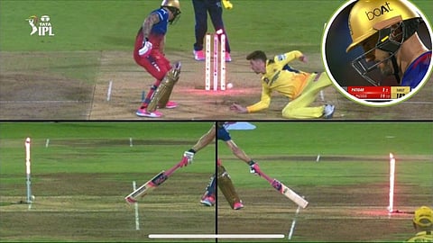 RCB vs CSK, IPL 2024: फाफ डू प्लेसिस आऊट होता की नॉट आऊट? नेमकं काय घडलं?- Video