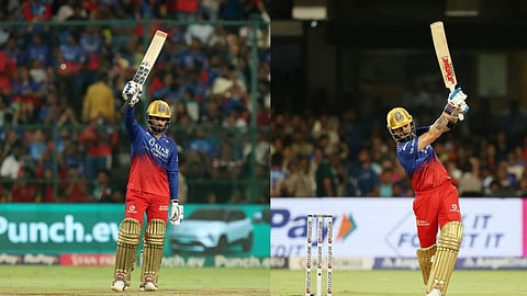 RCB vs DC: पाटीदारचं दमदार अर्धशतक; RCBनं दिल्लीसमोर ठेवलं १८८ धावांचे लक्ष्य