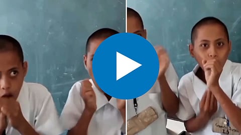 school student viral video