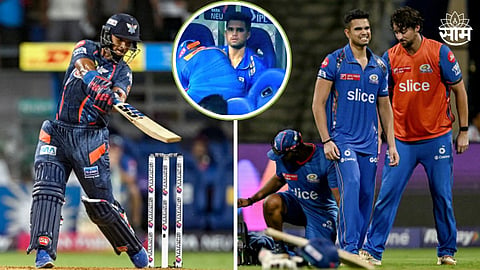 Arjun Tendulkar- Nicholas Pooran: पूरनचे लागोपाठ २ षटकार अन् अर्जुन तेंडुकरने मैदानच सोडलं! नेमकं काय घडलं?