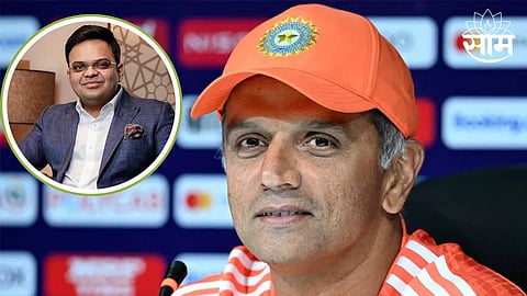 Team India News: T-20 WC तोंडावर असताना BCCI नव्या मुख्य प्रशिक्षकाच्या शोधात; राहुल द्रविडबाबत जय शहांचं मोठं विधान