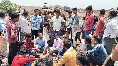 swabhimani shetkari sanghatana andolan at alewadi project near sangrampur buldhana