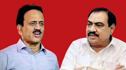 Girish Mahajan Eknath Khadse
