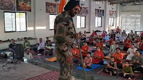 Soldier Suffers Heart Attack