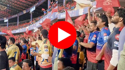 Viral Cricket Video: पलटूराम... Live मॅचमध्ये CSKच्या फॅनने बदलली जर्सी, RCBला करू लागला चीअर!