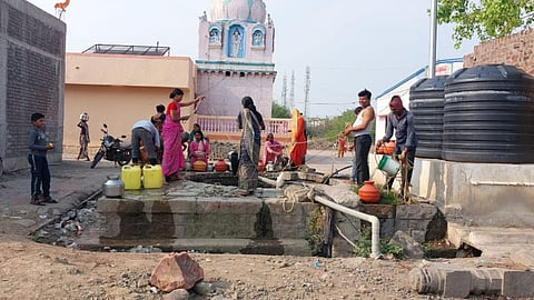 2 percent water level remain in nimna dudhana project
