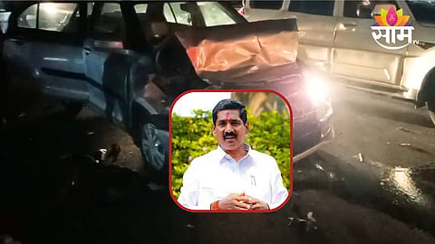 Beed Bajrang Sonwane Car Accident News