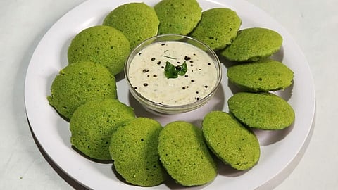 Palak Idli Recipe