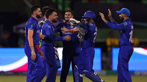 AFG vs NZ: T20 वर्ल्डकपमध्ये आणखी एक उलटफेर! अफगाणिस्तानचा बलाढ्य न्यूझीलंडला
'दे धक्का'; ८४ धावांनी उडवला धुव्वा