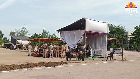 rain hits nanded police bharti postponed know the details