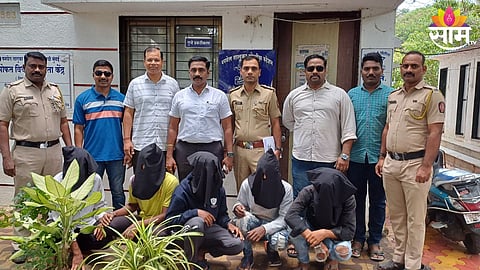 panvel police arrests gang of 5 in theft case at mumbai pune expressway