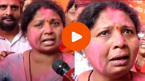 Sushma Andhare: ठाकरेंसाठी अख्खा महाराष्ट्र पिंजून काढला, निकाल मनासारखा आल्यानंतर सुषमा अंधारे कॅमेऱ्यासमोरच रडल्या!, VIDEO