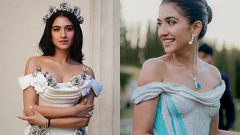 Radhika Merchent Pre Wedding Look : अंबानींची सौंदर्यवती सूनबाई ! राधिका मर्चंटच्या प्री- वेडिंग लूकने वेधलं लक्ष