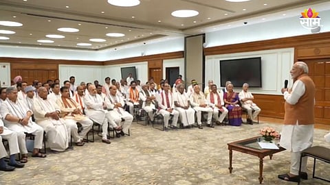 १०० दिवसांच्या अजेंड्यावर काम करण्यास सज्ज व्हा... नरेंद्र मोदींचा भावी मंत्र्यांना कानमंत्र; शपथविधीपूर्वी घेतली शाळा!