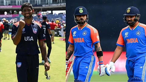 IND vs USA, Rohit Sharma: अमेरिकेच्या संघात 'बोरीवली बॉईज'; रवी शास्त्रींच्या प्रश्नावर रोहित काय म्हणाला?
