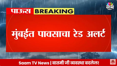 Maharashtra Rain Alert : महाराष्ट्रातील 'या' जिल्ह्यांना आज पावसाचा रेड अलर्ट; कुठे-कुठे कोसळणार पाऊस?