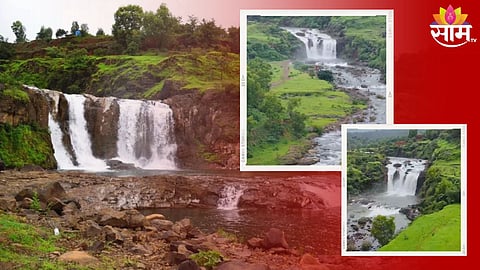 Kolhapur Paleshwar Waterfall: पालेश्वर धबधब्याचे मंत्रमुग्ध करणारे दृश्य ड्रोन कॅमेरात कैद, पाहा व्हिडीओ