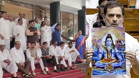 राहुल गांधी यांच्या संसदेतील वक्तव्याचे महाराष्ट्रात पडसाद; विधानभवनात सत्ताधारी-विरोधक आमने सामने