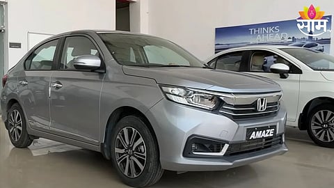 Honda Amaze CNG लवकरच होणार लॉन्च, शोरूममध्ये दिसली पहिली झलक; जाणून घ्या फीचर्स