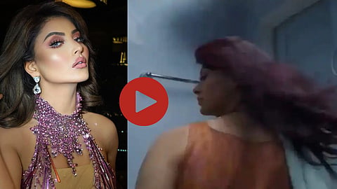 Urvashi Rautela Video Viral : उर्वशी रौतेलाचा व्हिडिओ सोशल मीडियावर व्हायरल झाल्यानं खळबळ उडाली आहे.