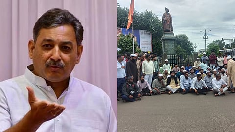 संभाजीराजे छत्रपती यांना अटक करा; 'विशाळगडा'वरून राजकारण तापलं, आंदोलकांची तीव्र निर्देशने